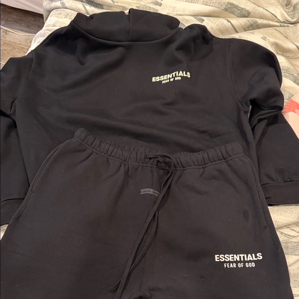Fear of God Essentials Black Apparel